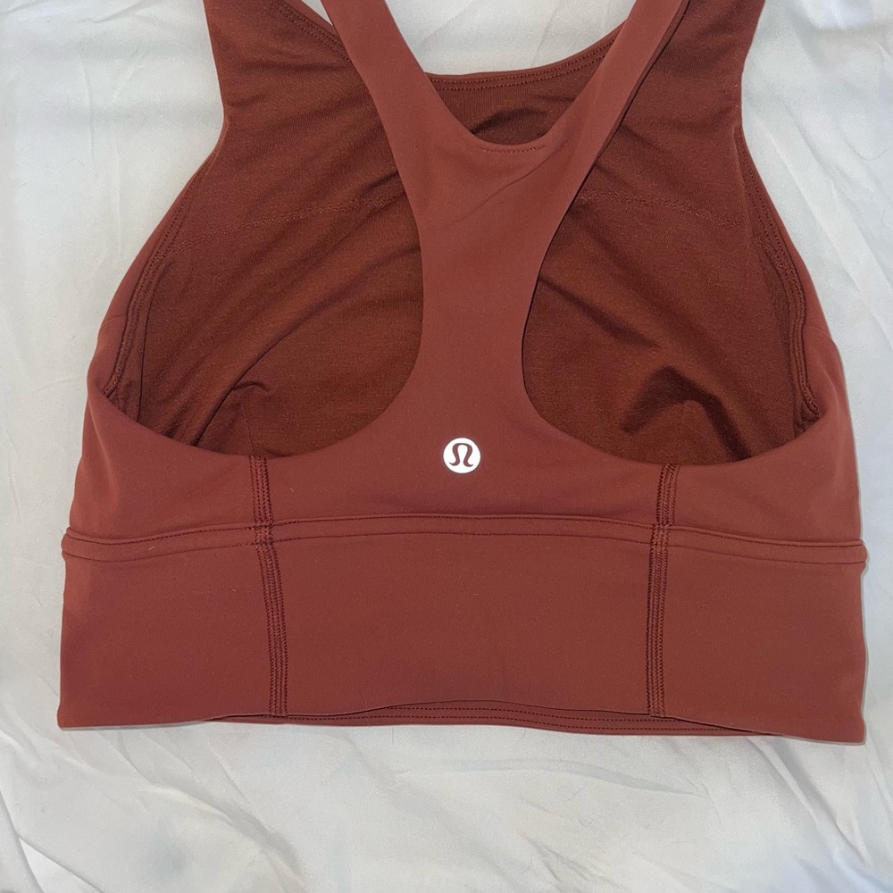 lululemon athletica Women's Rust Sports Bra